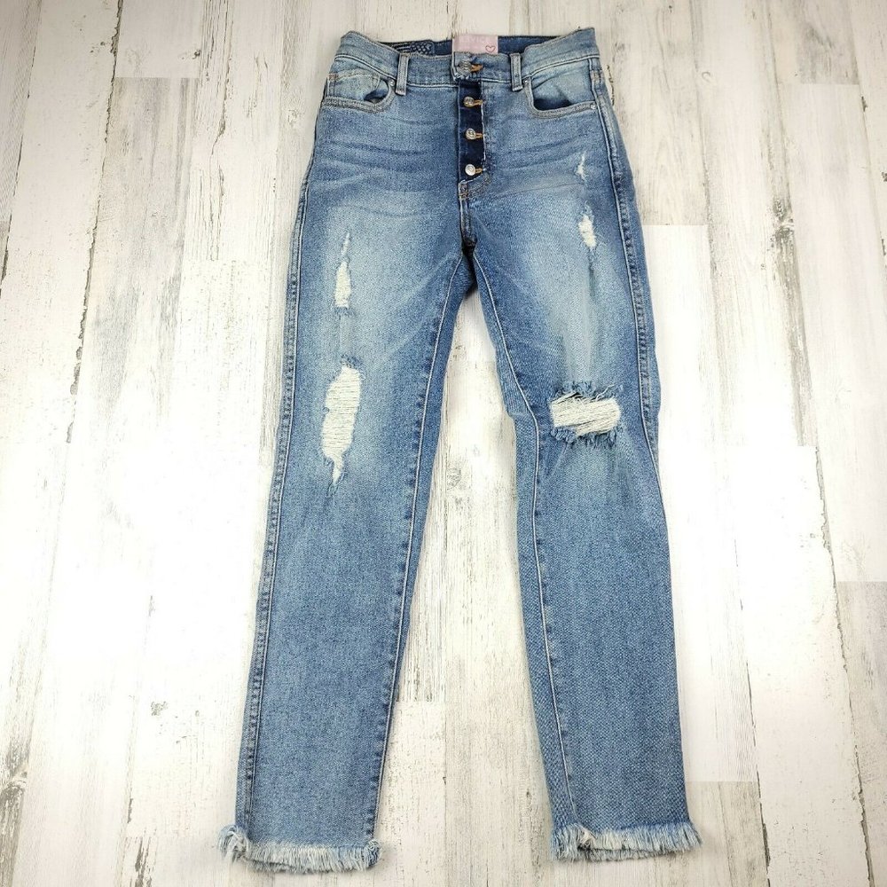 Revice LA Denim High Rise EX-BOYFRIEND Jeans SZ 27